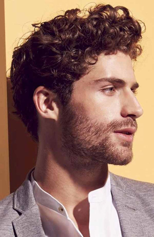 Curly Hairstyles Mens 2019
